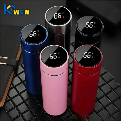 500 ml Thermoflasche mit Temperaturanzeige