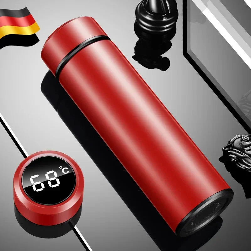 500 ml Thermoflasche mit Temperaturanzeige