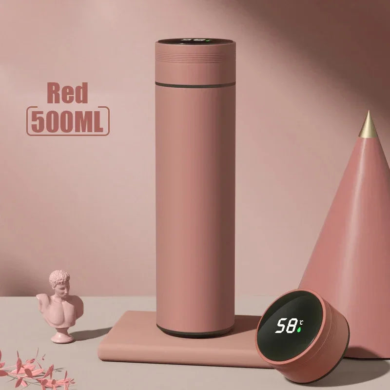500 ml Thermoflasche mit Temperaturanzeige