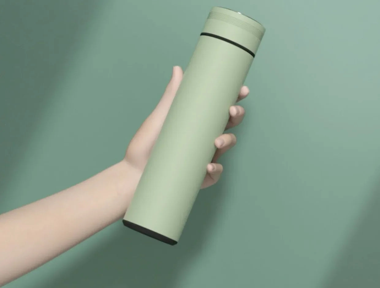 500 ml Thermoflasche mit Temperaturanzeige