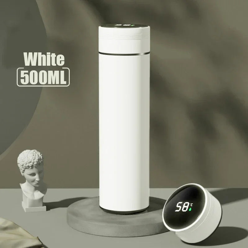 500 ml Thermoflasche mit Temperaturanzeige